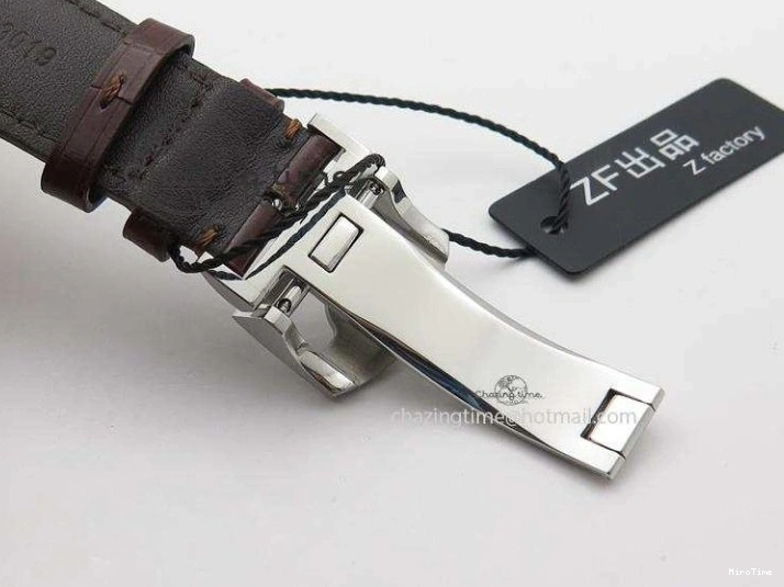 MIROTIME 0303 MoistureWicking Portuguese Real PR IW500704 ZF 1:1 Best Edition On Brown Leather Strap A52010 V 7311